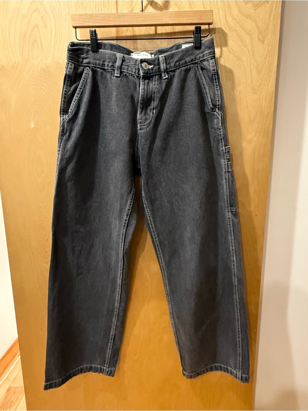 PacSun Relaxed Black Wash Jeans